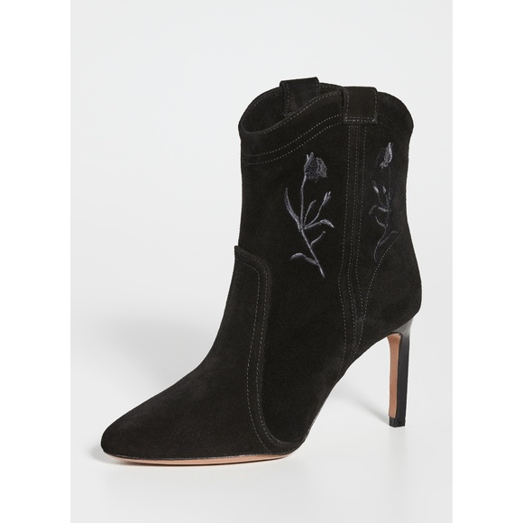 Ba&sh Caitlin Boots (Black Cowboy) - Picture 2 of 8